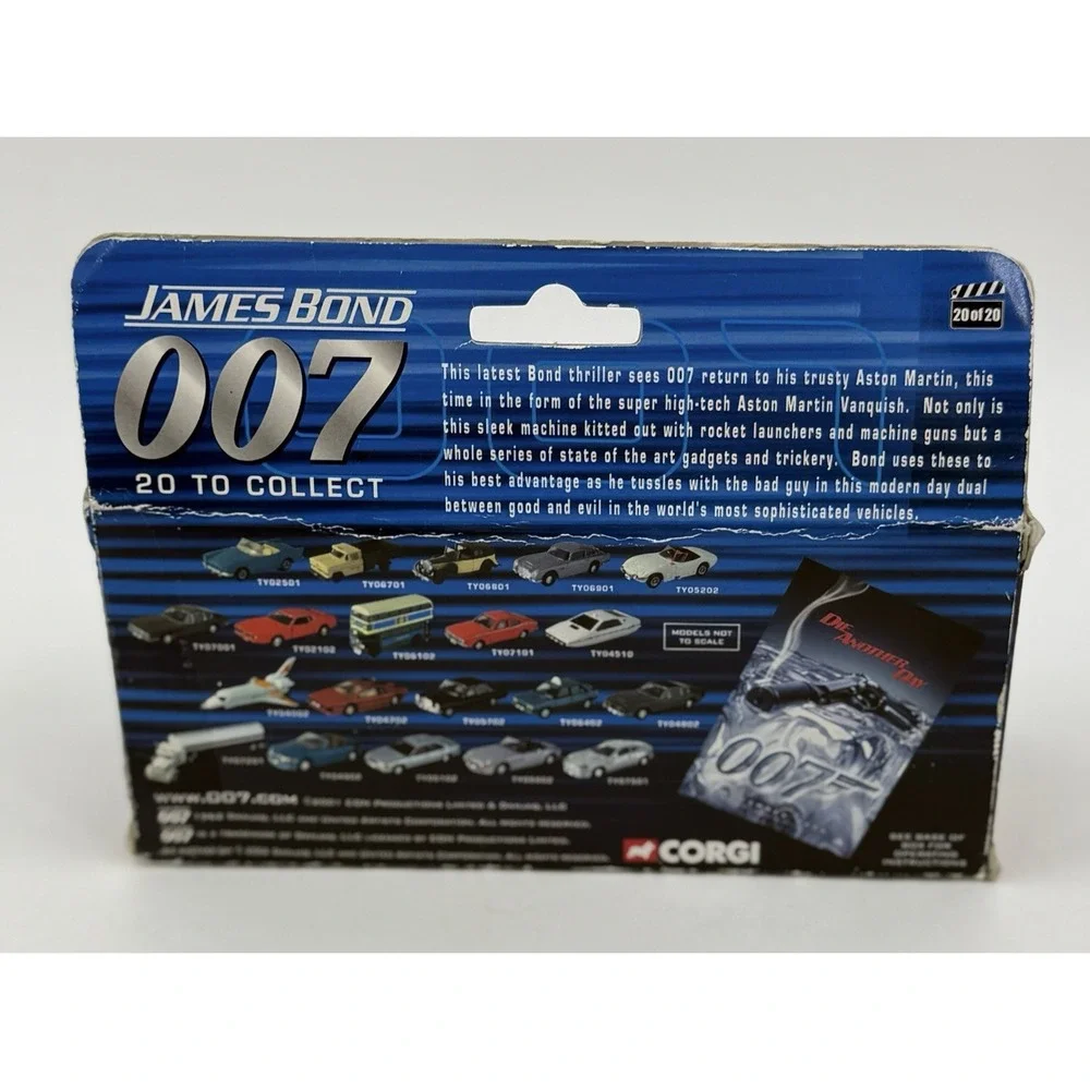 Aston Martin Vanquish Corgi Ultimate Bond Collection‎ Die Another Day TY07501